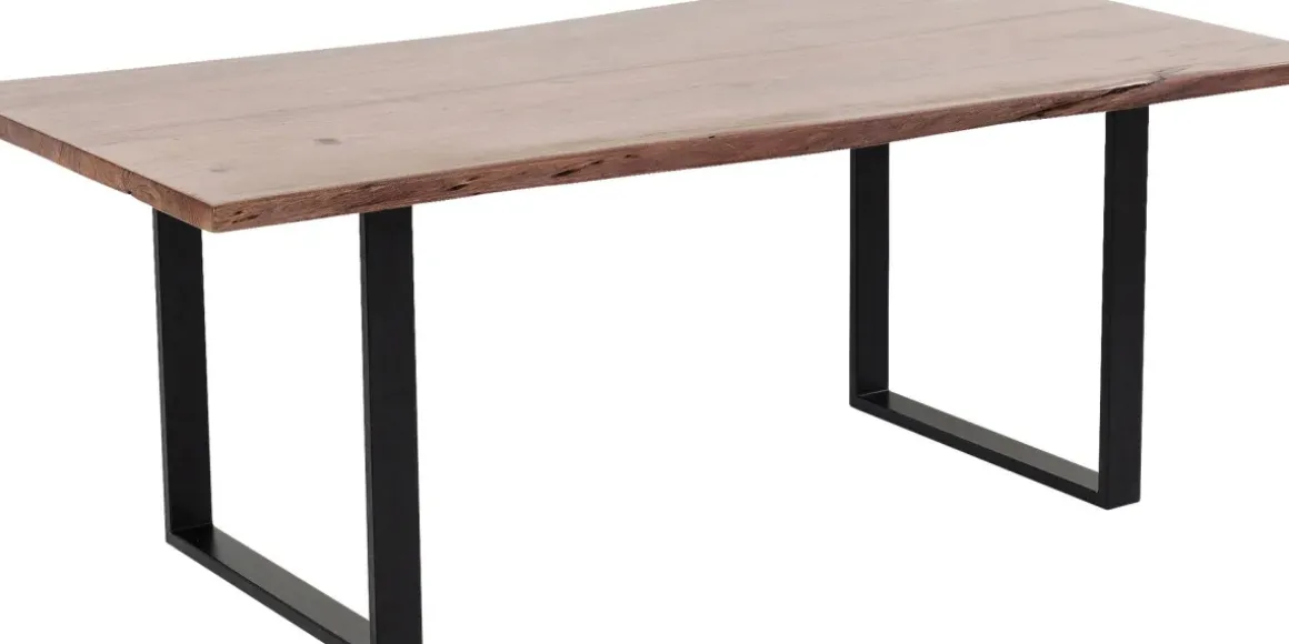 Bordsskiva Tavola Tree Edge Dark 160x80cm - KARE Design