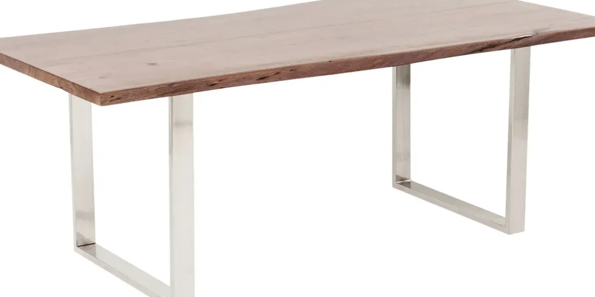 Bordsskiva Tavola Tree Edge Dark 160x80cm - KARE Design