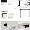 Bordsskiva Tavola Vit Smart 140x60cm - KARE Design