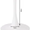 Bordsunderrede Schickeria - Trumpetfot i vit, Ø80cm - KARE Design