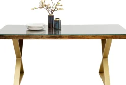 Bordsunderrede Tavola Kryss Mässing, 2-set - KARE Design