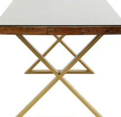 Bordsunderrede Tavola Kryss Mässing, 2-set - KARE Design