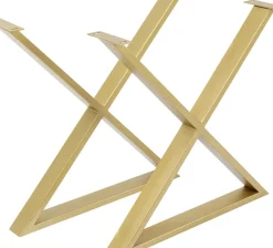 Bordsunderrede Tavola Kryss Mässing, 2-set - KARE Design