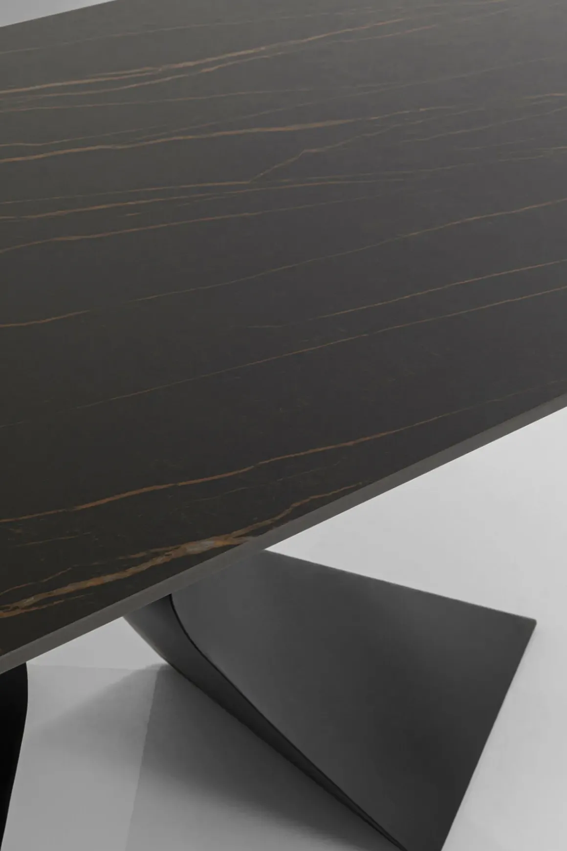 Bord Trädgård Gloria - Kermik, Svart, 180x90cm - KARE Design
