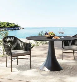 Bord Trädgård Grande Possibilita - Svart, Ø110cm - KARE Design