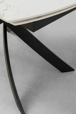 Bord Twist Onyx - Förlängningsbart, 120(30+30)x90cm - KARE Design