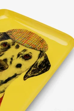 Bricka Animal Dalmatian - Hund, Handgjord, 42x24cm - KARE Design