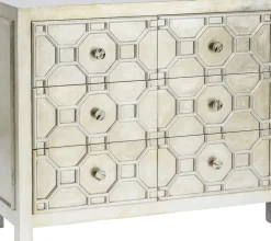 Byrå Alhambra - Matt Silverfinish, 6 Lådor - KARE Design