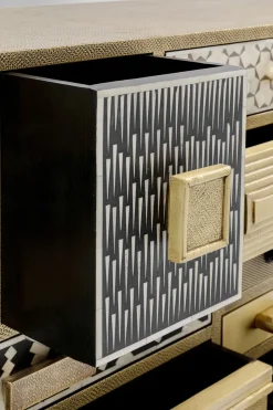 Byrå Chalet - Guld, 13 lådor - KARE Design