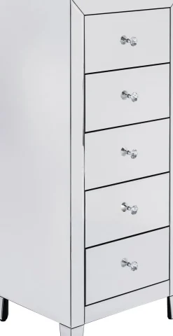 Byrå Hög Luxury - Spegelglas, 5 Lådor - KARE Design