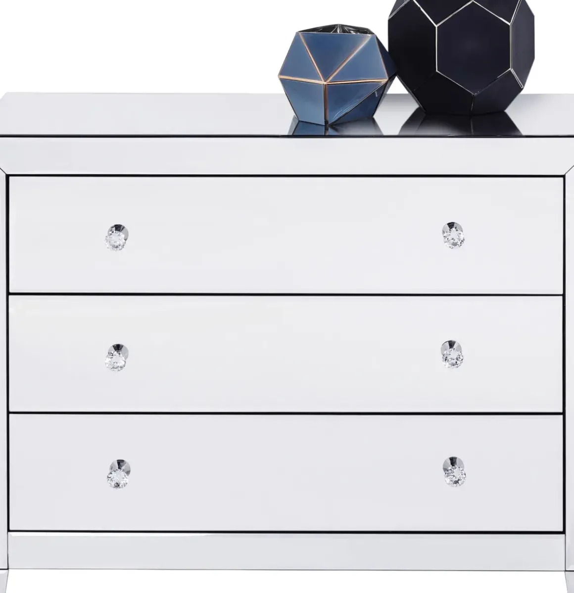 Byrå Luxury - Spegelglas, 3 Lådor - KARE Design
