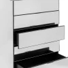 Byrå Soran 5 Lådor - Spegelglas/Svart, 65x114cm - KARE Design