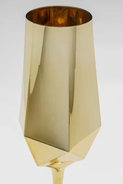 Champagneglas Diamond - Guld - KARE Design