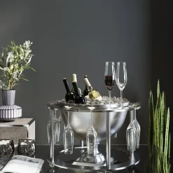 Champagnekylare Time - Stor Vinkylare med Hängen för 12 Glas, Ø61cm - KARE Design