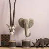 Dekor Antelope Head - Skulptur på Fot, 79 cm - KARE Design