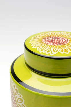 Dekor Bloom - Urna, Grön, 27cm - KARE Design