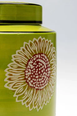 Dekor Bloom - Urna, Grön, 27cm - KARE Design
