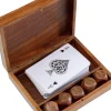 Dekor Card Box Gamble - Låda med Kort, Trä, (7/part) - KARE Design