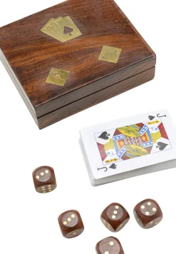 Dekor Card Box Gamble - Låda med Kort, Trä, (7/part) - KARE Design
