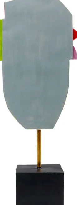 Dekorfigur Abstract Face - Färgstark, 52cm - KARE Design