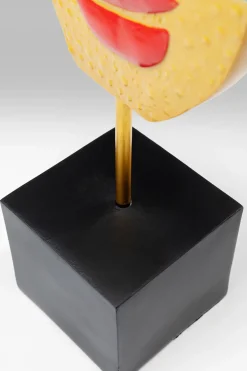 Dekorfigur Abstract Face - Färgstark, 52cm - KARE Design