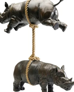 Dekorfigur Artistic Rhino, 46cm - KARE Design