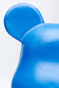 Dekorfigur Bear Blå, 51cm - KARE Design