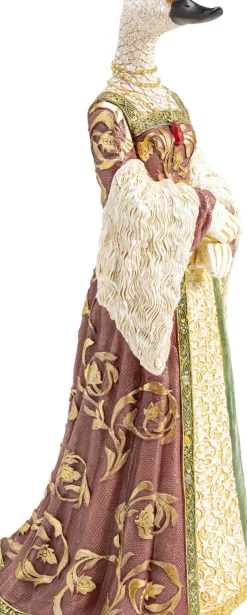 Dekorfigur Bird Lady Duck - Anka, Vit, 31cm - KARE Design