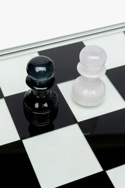 Dekorfigur Chess Transparent - schack, 60x60cm - KARE Design