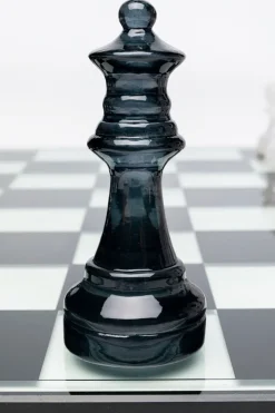 Dekorfigur Chess Transparent - schack, 60x60cm - KARE Design