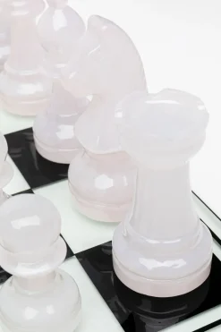 Dekorfigur Chess Transparent - schack, 60x60cm - KARE Design
