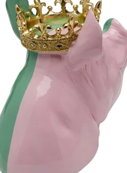 Dekorfigur Crowned Pig, 28cm - KARE Design