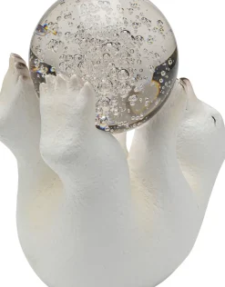 Dekorfigur Disco Polar Bear - Isbjörn, 26cm - KARE Design