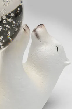 Dekorfigur Disco Polar Bear - Isbjörn, 26cm - KARE Design