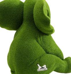 Dekorfigur Elephant - Grön Flock, 18cm - KARE Design