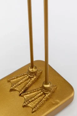 Dekorfigur Flamingo Love - Guld, 39cm - KARE Design
