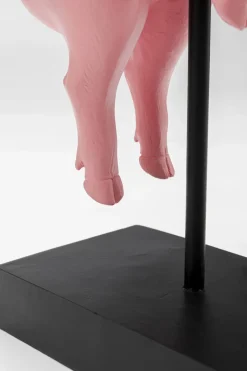 Dekorfigur Flying Pig - Rosa Gris, 29cm - KARE Design