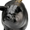 Dekorfigur Flying Pig - Svart Gris, 11cm - KARE Design