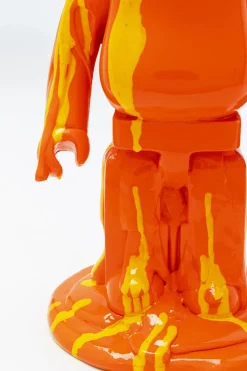 Dekorfigur Gelato Bear - Björn, Orange, 40cm - KARE Design