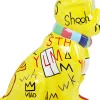 Dekorfigur Graffiti Dog - Gul, 122cm - KARE Design