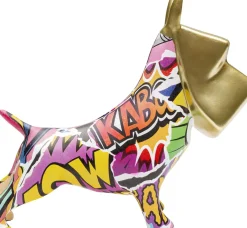 Dekorfigur Graffiti Pixel Dog, 35cm - KARE Design