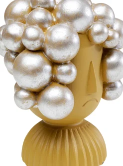 Dekorfigur Hairstyle - Gul, 19cm - KARE Design