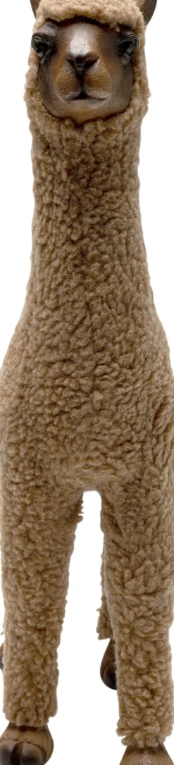 Dekorfigur Happy Alpaca - Alpacka, I Ull, 38cm - KARE Design