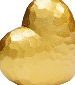 Dekorfigur Heart - Guldhjärta, 14cm - KARE Design