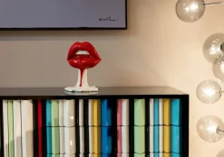 Dekorfigur Hot Lips - Röda Läppar, 26cm - KARE Design