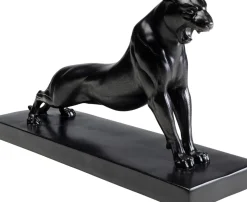 Dekorfigur Pantera - Panter, Svart, 19cm - KARE Design