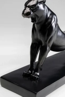 Dekorfigur Pantera - Panter, Svart, 19cm - KARE Design