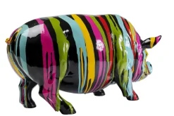 Dekorfigur Pig Holi - Gris, 22cm - KARE Design