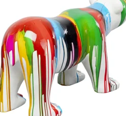 Dekorfigur Polar Bear Holi - Isbjörn, Flerfärgad, 46cm - KARE Design
