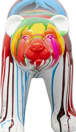 Dekorfigur Polar Bear Holi - Isbjörn, Flerfärgad, 46cm - KARE Design
